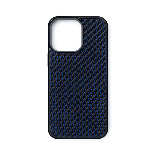 Non MagSafe-iPhone Blue Carbon Fiber Case