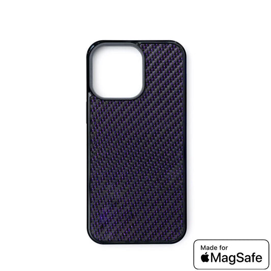 iPhone- Purple Carbon Fiber MagSafe Case